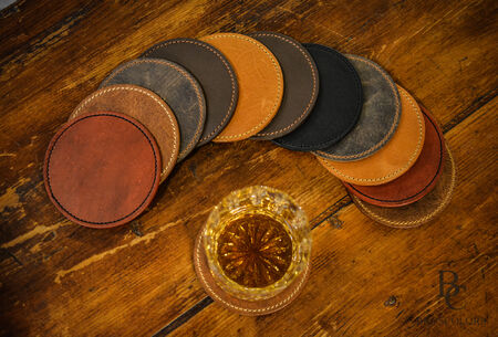 Leather Cup Pad 