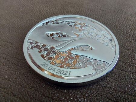 Гравиране сребърни Златни монети Пловдив 