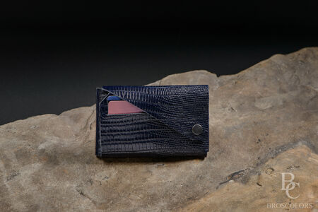 Унисекс Кожен Картодържател/Визитник / Origami Cardholder