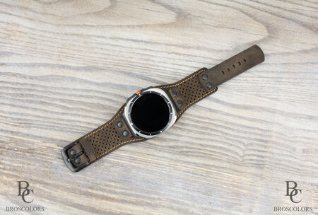 Кафява Каишка за Samsung Galaxy Watch Ultra/Galaxy 8 Classic